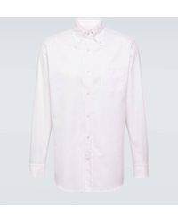 Loro Piana - Agui Striped Cotton Oxford Shirt - Lyst