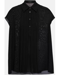 JOSEPH - Blusa Antin Plisada - Lyst