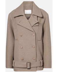 Frankie Shop - Scothern Virgin Wool Peacoat - Lyst