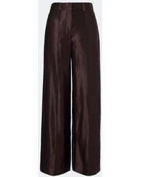 JOSEPH - Weite Hose Jnane Aus Leinen Und Seide - Lyst