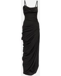 Jacquemus - Elegant Asymmetrical Long Dress - Lyst