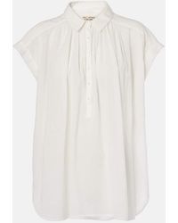 Nili Lotan - Bluse Normandy Aus Baumwolle - Lyst