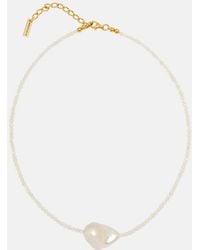 Jennifer Behr - Whitley Embellished Necklace - Lyst