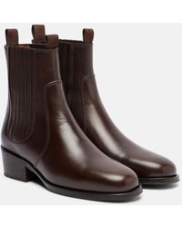 Lemaire - Leather Chelsea Boots - Lyst