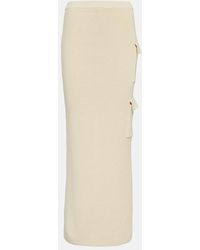 AYA MUSE - Zerene Belted Maxi Skirt - Lyst