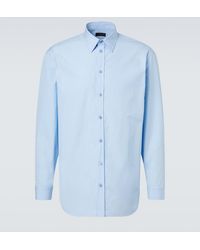 Balenciaga - Cotton Poplin Shirt - Lyst