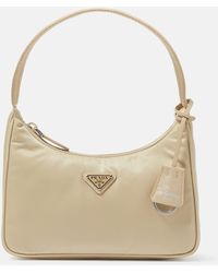 Prada - Schultertasche Re-Edition 2000 Mini Aus Re-Nylon - Lyst