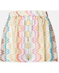 Missoni - Zigzag Shorts - Lyst