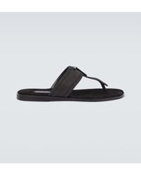 Tom Ford - Brighton Leather Thong Sandals - Lyst