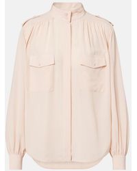 Chloé - Silk Shirt - Lyst