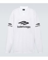 Balenciaga - 3B Sports Icon Ski Long Sleeve T-Shirt Large Fit - Lyst