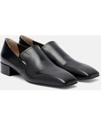 Christen - Classic Square Leather Loafers - Lyst
