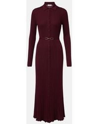 Gabriela Hearst - Tenes Wool And Silk Sweater Dress - Lyst