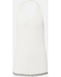 Proenza Schouler - Stevie Halterneck Tank Top - Lyst
