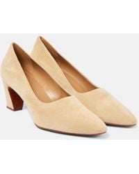 The Row - Escarpins Marta 65 En Daim - Lyst