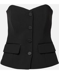 Veronica Beard - Top Corse Arlette Con Peplum - Lyst