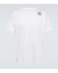 ACRONYM Logo Cotton T-shirt - White