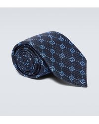 Gucci - Krawatte GG aus Seiden-Jacquard - Lyst