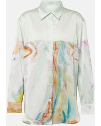 JACQUES WEI - Printed Shirt - Lyst