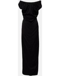 Vivienne Westwood - Ginnie Draped Jersey Maxi Dress - Lyst