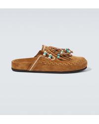 Alanui - Sandali The Journey in suede - Lyst