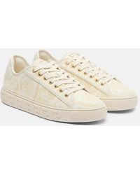 Versace - Zapatillas Greca De Lona - Lyst