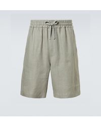 Lardini - Linen Shorts - Lyst