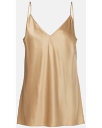JOSEPH - Caraco Clea En Satin De Soie - Lyst