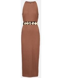 Veronica Beard - Isla Embellished Midi Dress - Lyst