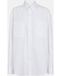 Wardrobe NYC - Camicia oversize in cotone - Lyst