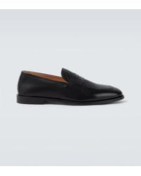 Brunello Cucinelli - Woven Leather Penny Loafers - Lyst