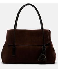 Tom Ford - Large Suede Shoulder Bag - Lyst