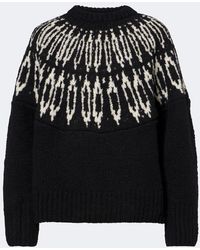 Altuzarra - Coleman Fair Isle Wool Sweater - Lyst