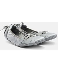 Acne Studios - Bilaria Satin Sneakers - Lyst