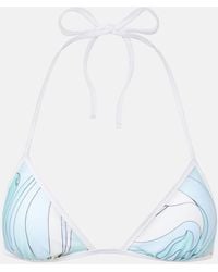 Emilio Pucci - Bikini-Oberteil Marmo - Lyst