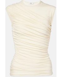 Agolde - Ester Ruched Tank Top - Lyst