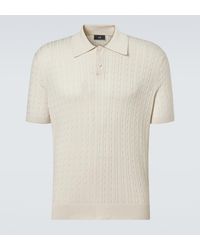 dunhill - Polo De Algodon Y Seda - Lyst