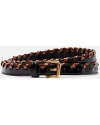 Dries Van Noten - Braided Leather Belt - Lyst