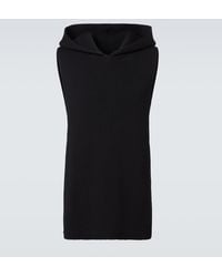 Rick Owens - Ribbed-Knit Virgin Wool Sweater Vest - Lyst