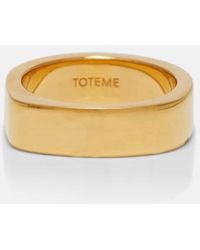 TOTEME - Signature18Kt-Plated Ring - Lyst