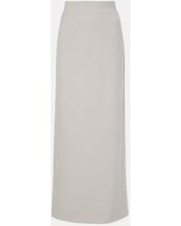 Wardrobe NYC - Column Virgin Wool Maxi Skirt - Lyst