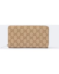 Gucci - Essence Classic Gg Canvas Wallet - Lyst
