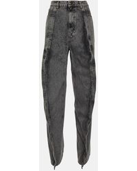 Y. Project - Paneled Straight Jeans - Lyst