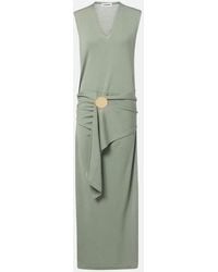 Jil Sander - Virgin Wool Maxi Dress - Lyst