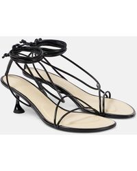 Proenza Schouler - Tee Ankle 60 Leather Sandals - Lyst