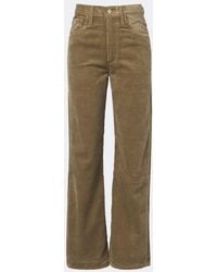 Agolde - Vintage Loose Corduroy Wide-Leg Pants - Lyst