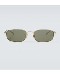 Gucci - Eckige Sonnenbrille Bamboo - Lyst