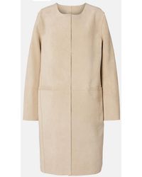 TOTEME - Suede Coat - Lyst