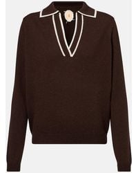 Jardin Des Orangers - Wool And Cashmere Polo Sweater - Lyst