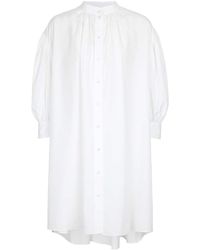 Alexander McQueen - Cotton Shirt Dress - Lyst